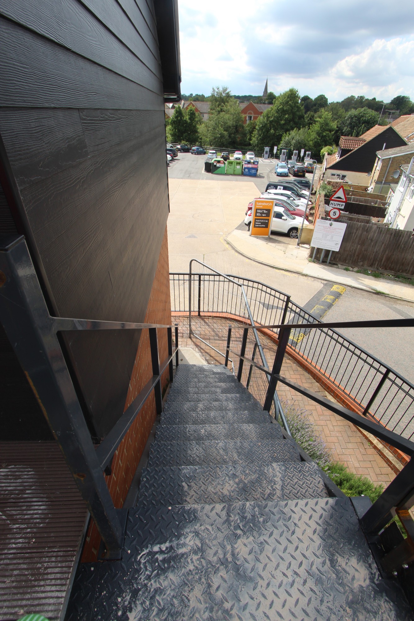 Staircase To Private Entrance