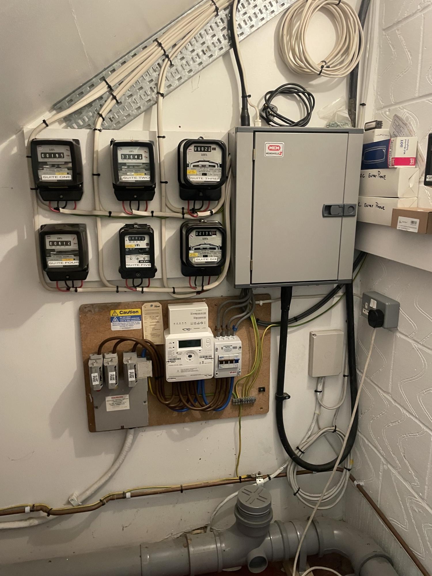 Separate metering to offices