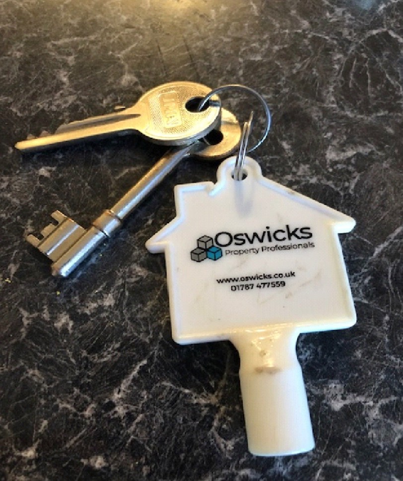 Oswicks rental property keys