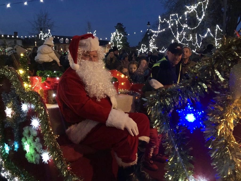 Santa at Halstead Christmas Fayre